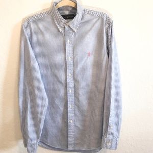 Ralph Lauren Classic Fit Gingham Button-down Shirt